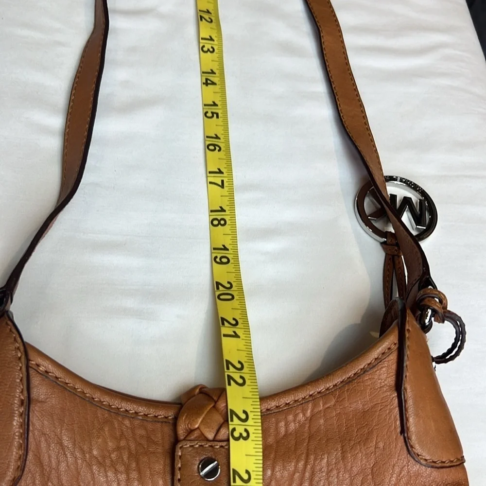 Vintage Y2K Michael Kors Crosby cognac, Large leather bag